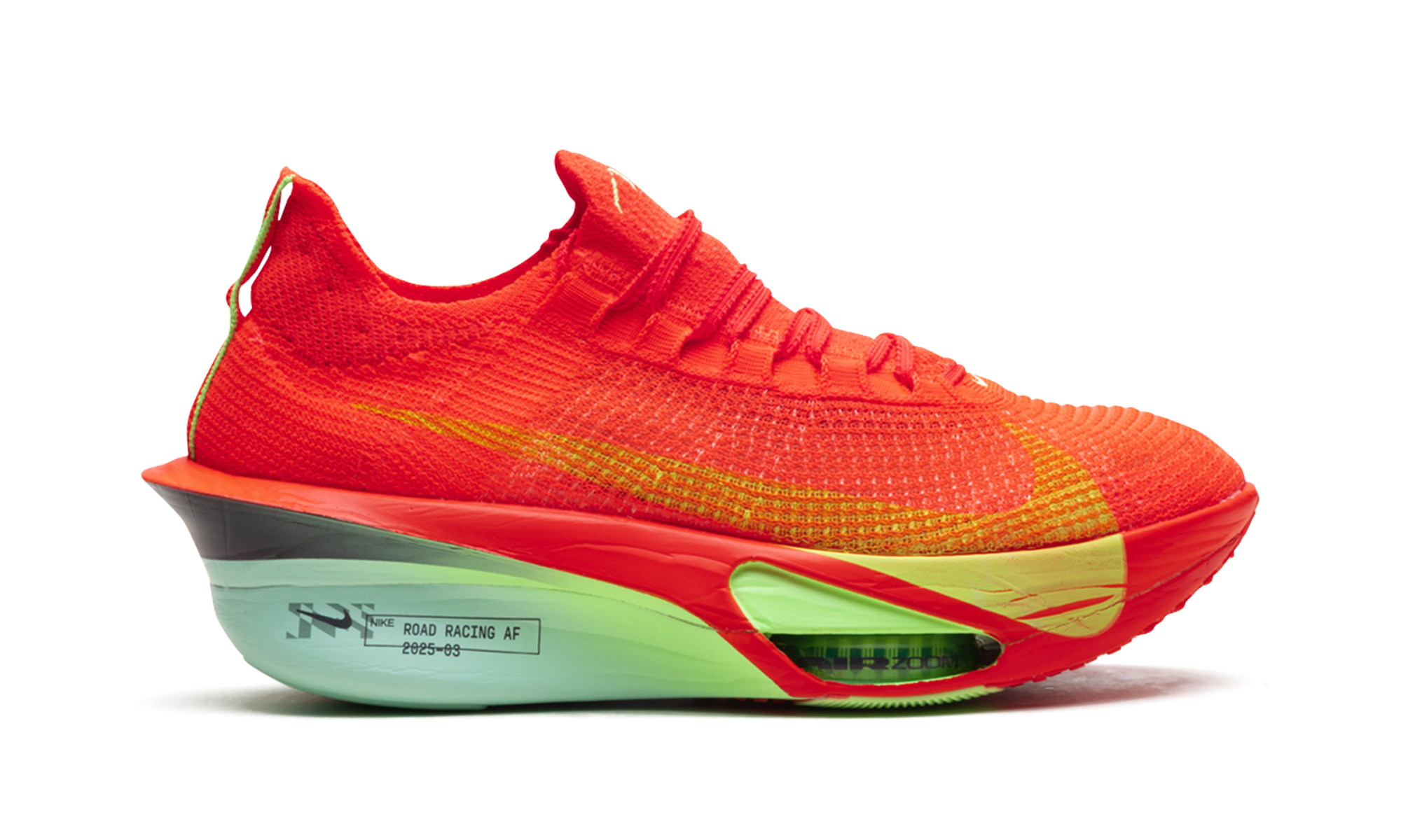 ZoomX AlphaFly 3 "Bright Crimson Lime Blast" FD8311 600