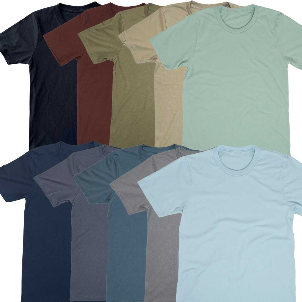 Made In USA Everyday T-Shirt | 10 Pack Solids