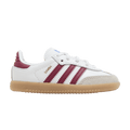 adidas Samba OG Cloud White Collegiate Burgundy Gum (TD)