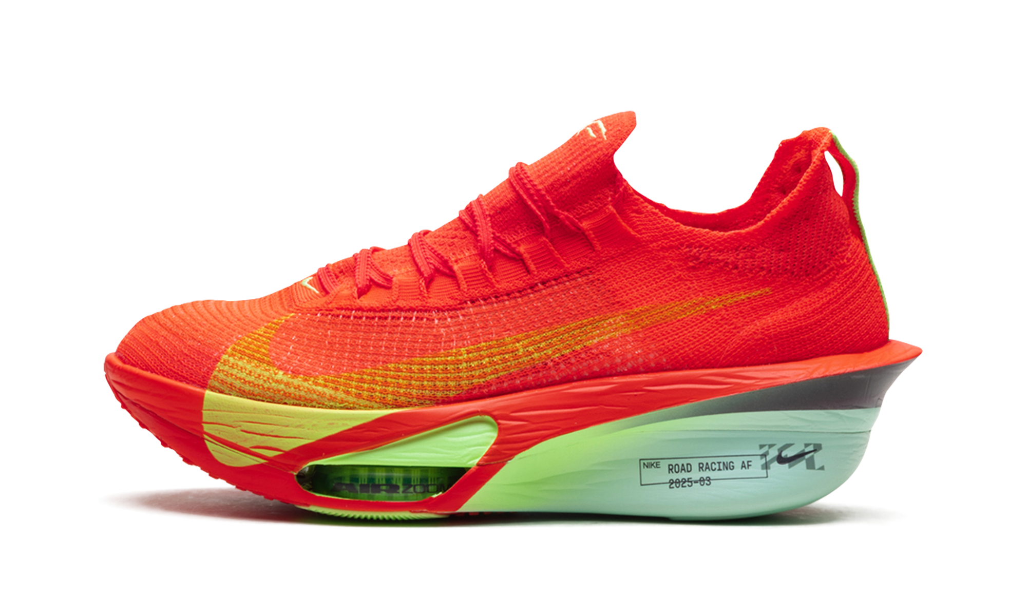 ZoomX AlphaFly 3 "Bright Crimson Lime Blast" FD8311 600