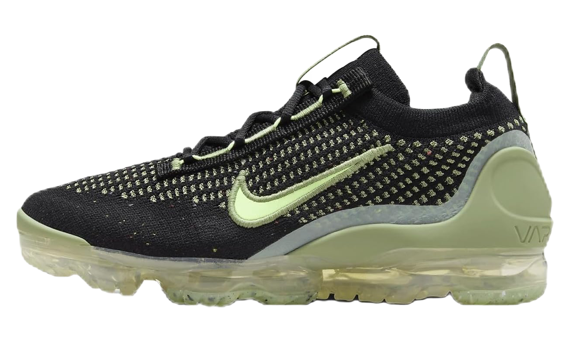 Air VaporMax 2021 Flyknit GS "Black Vintage Green" DB1550 010
