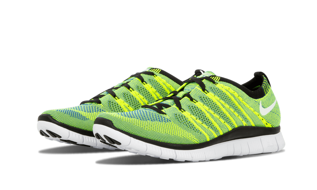 Free Flyknit HTM SP "Volt Varsity Royal" 616171 740