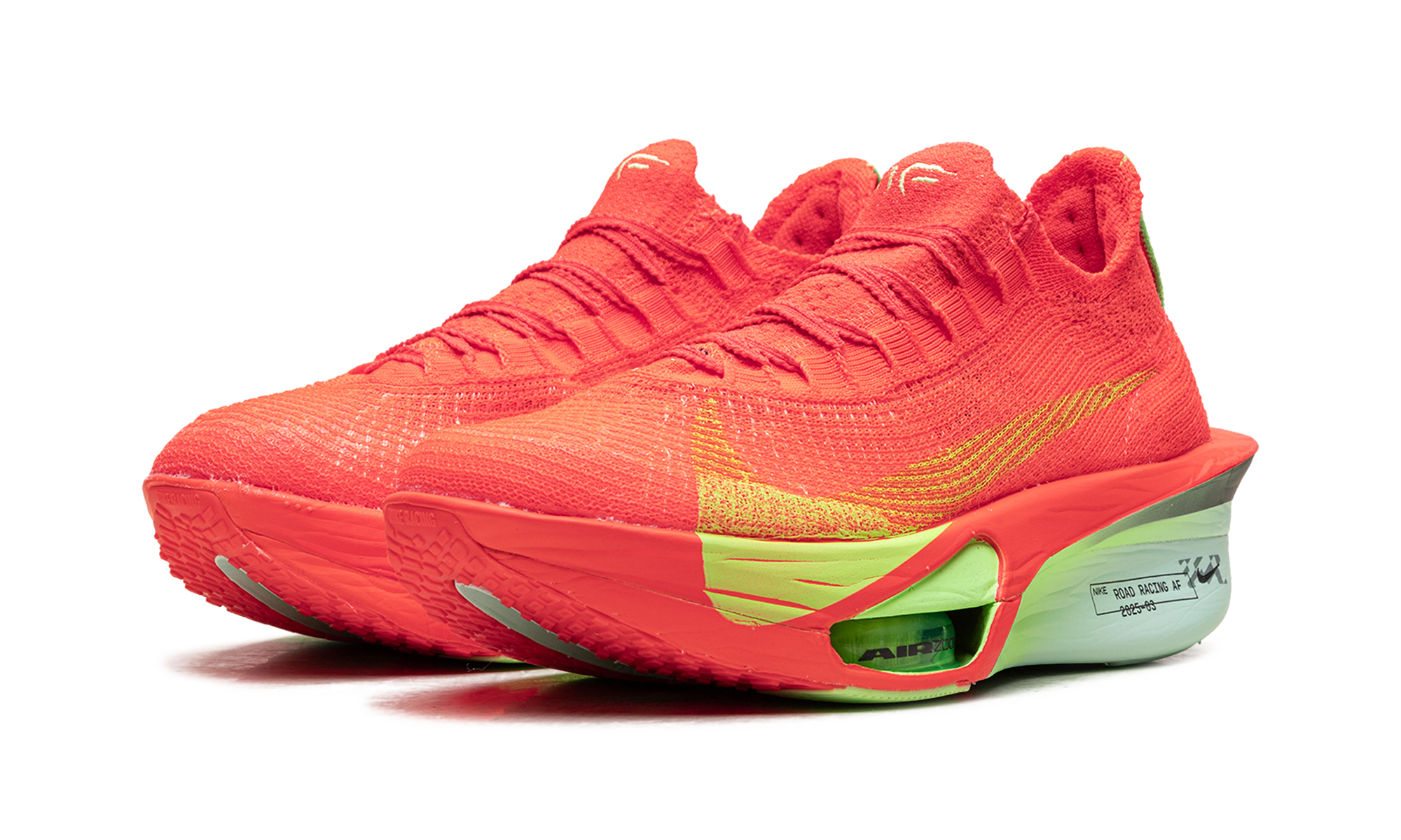 ZoomX AlphaFly 3 WMNS "Bright Crimson Lime Blast" FD8315 600
