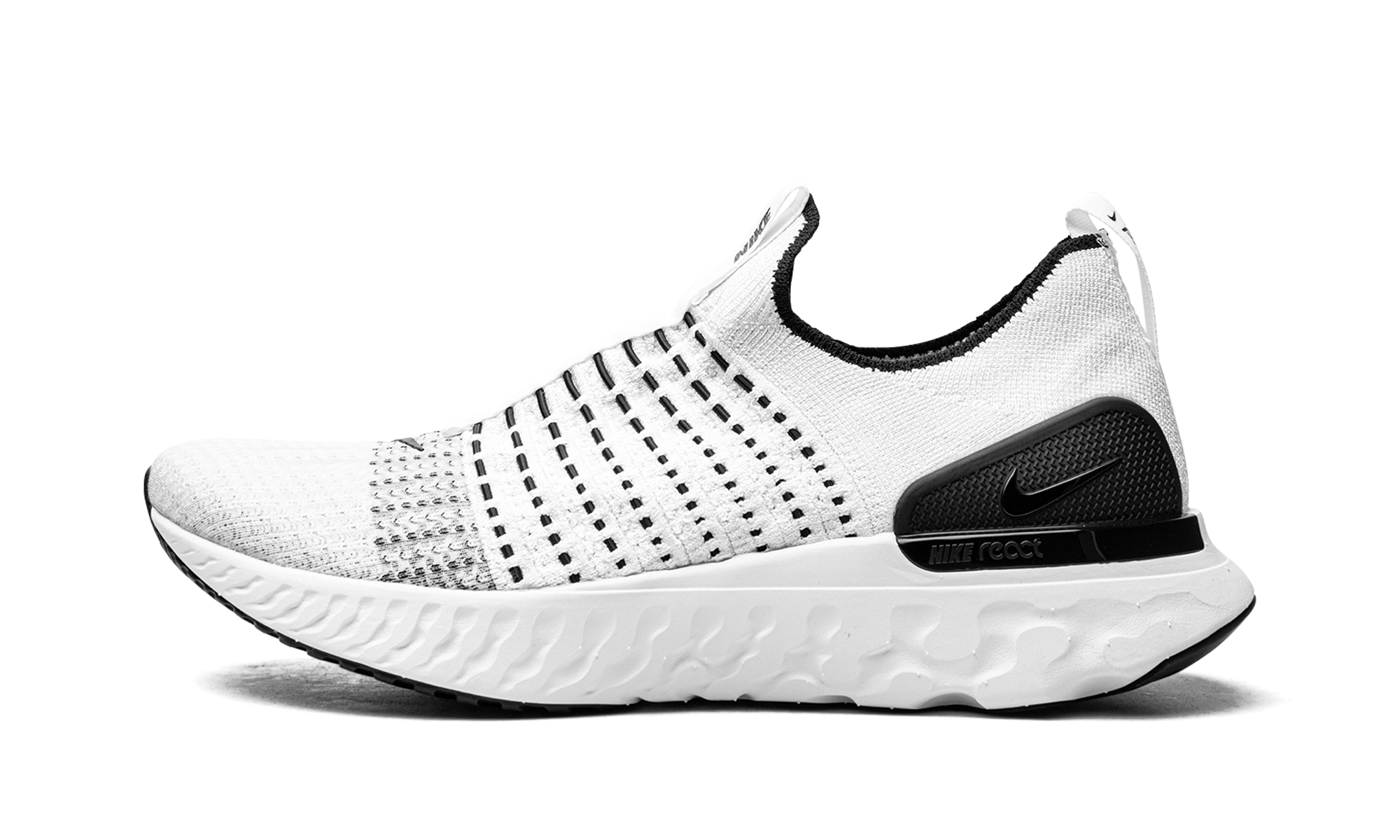 React Phantom Run Flyknit "White/White-Black-Pure Platinum" Cj0277 100