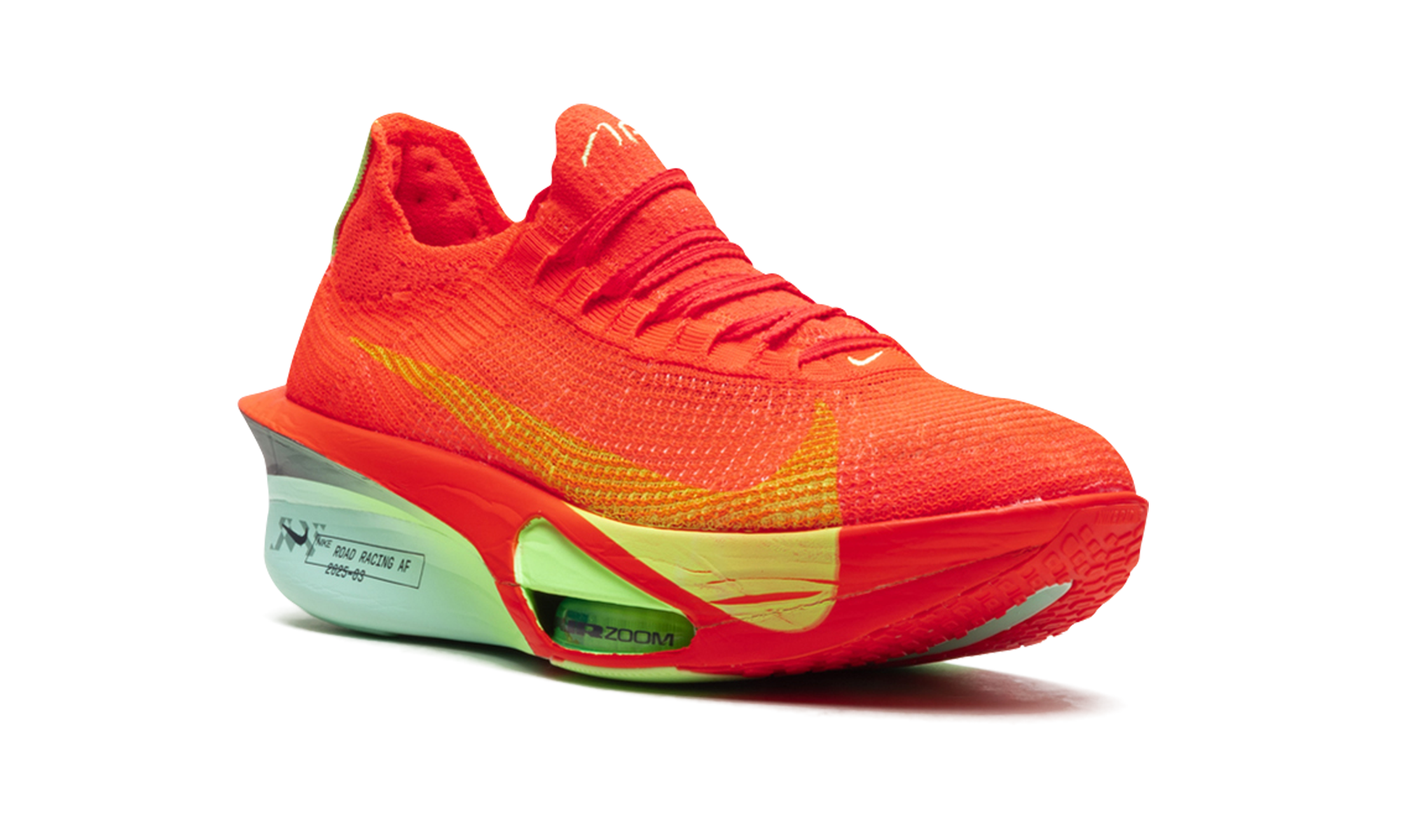 ZoomX AlphaFly 3 "Bright Crimson Lime Blast" FD8311 600