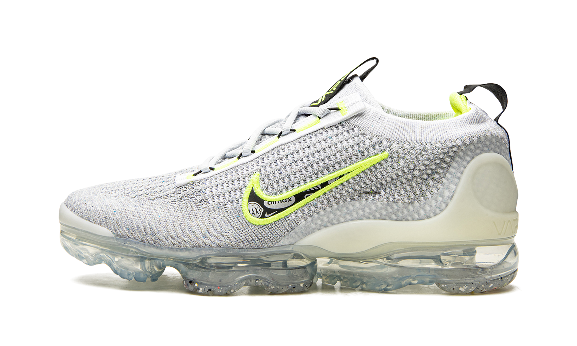 Air Vapormax 2021 Flyknit "'Logo Pack - Wolf Grey Volt'" DH4085 001