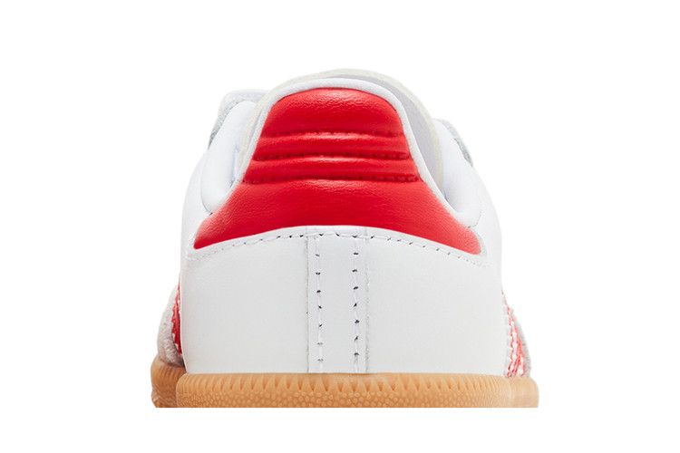 adidas Samba OG Cloud White Collegiate Red Gum (TD)
