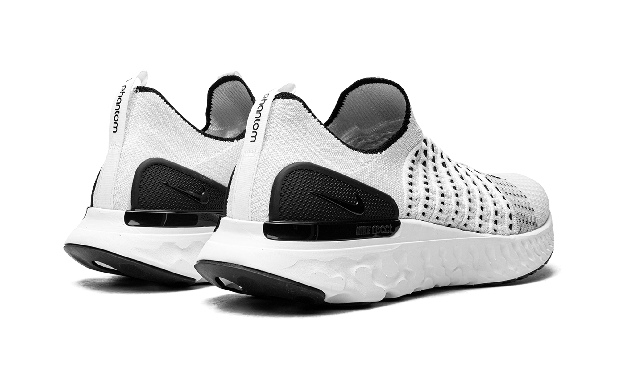React Phantom Run Flyknit "White/White-Black-Pure Platinum" Cj0277 100