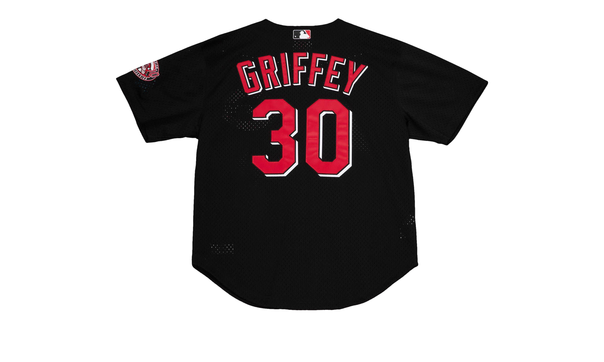 Authentic Batting Practice Jersey "Reds 2000 Ken Griffey Jr." ABBF3116 CRE00KGJBLCK