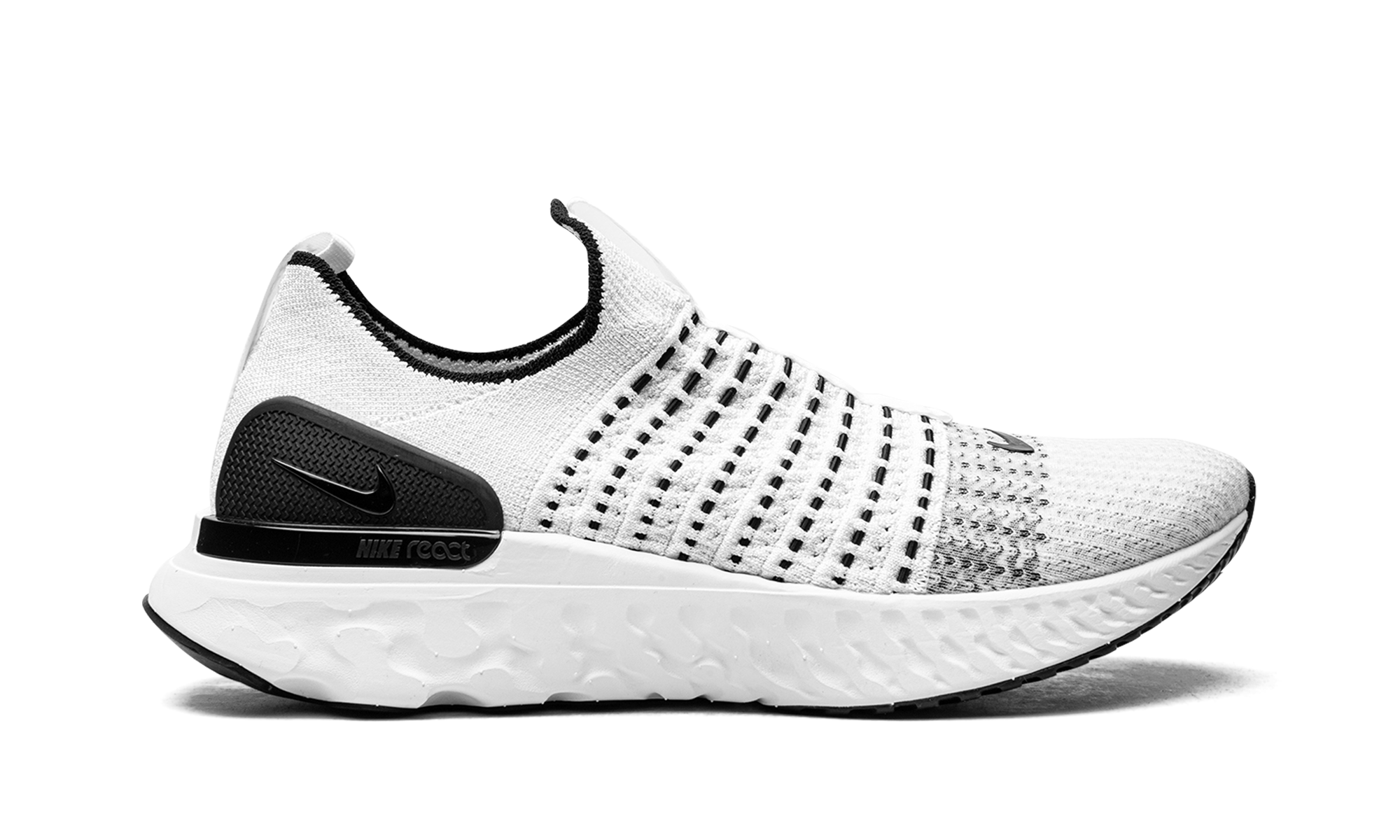 React Phantom Run Flyknit "White/White-Black-Pure Platinum" Cj0277 100