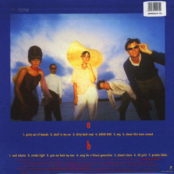 The B-52's ‎– The Best Of - RED COLOURED VINYL 180 GRAM LP - NUMBERED