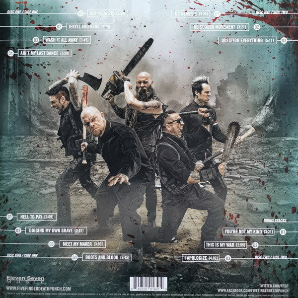 Five Finger Death Punch – Got Your Six - 2 x VINYL LP