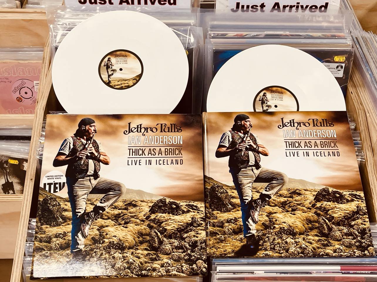 Ian Anderson ‎– Thick As A Brick (Live In Iceland) - 3 x WHITE COLOURED VINYL LP BOX SET