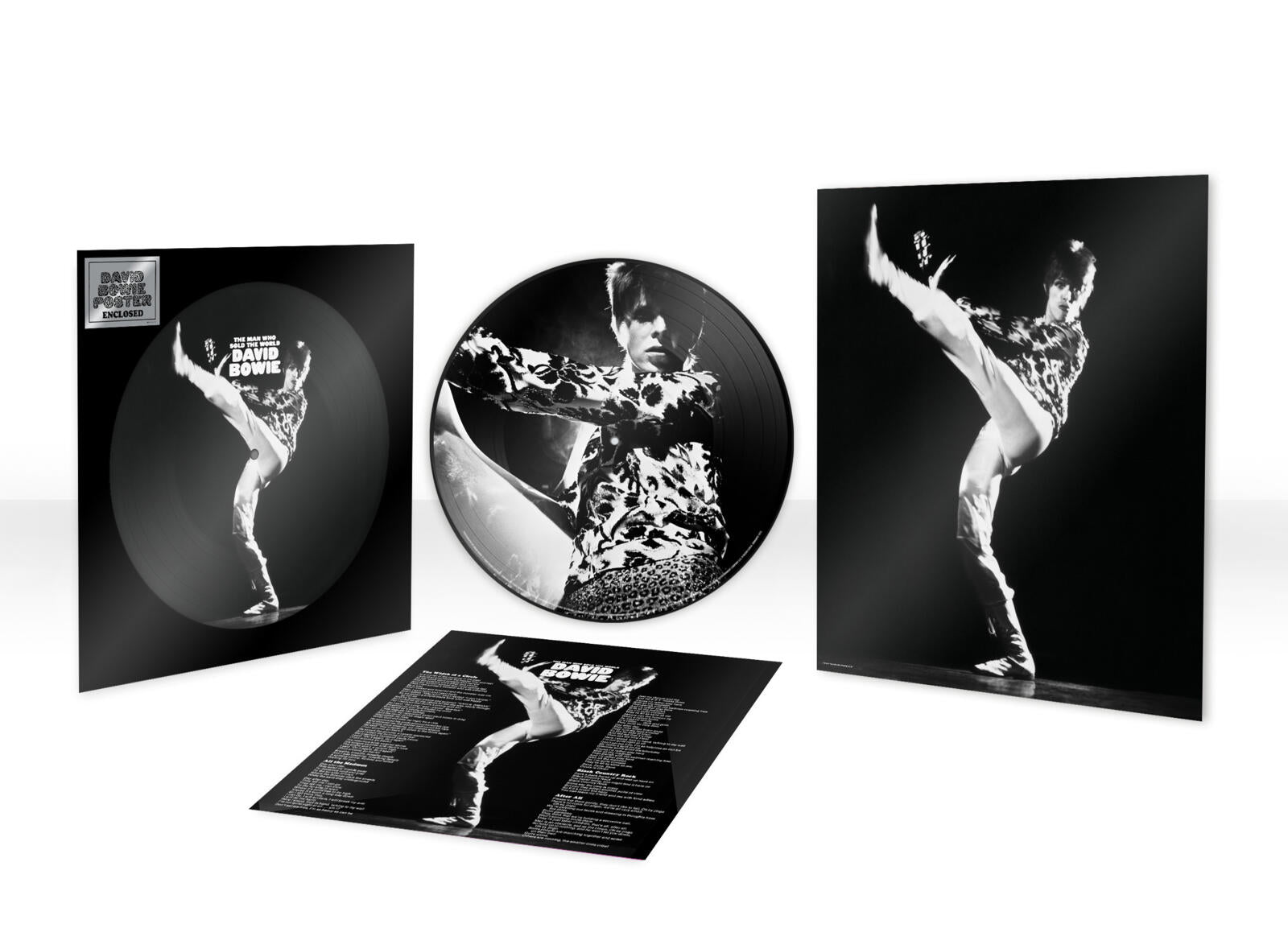 David Bowie - The Man Who Sold The World 12” Picture Disc Vinyl LP