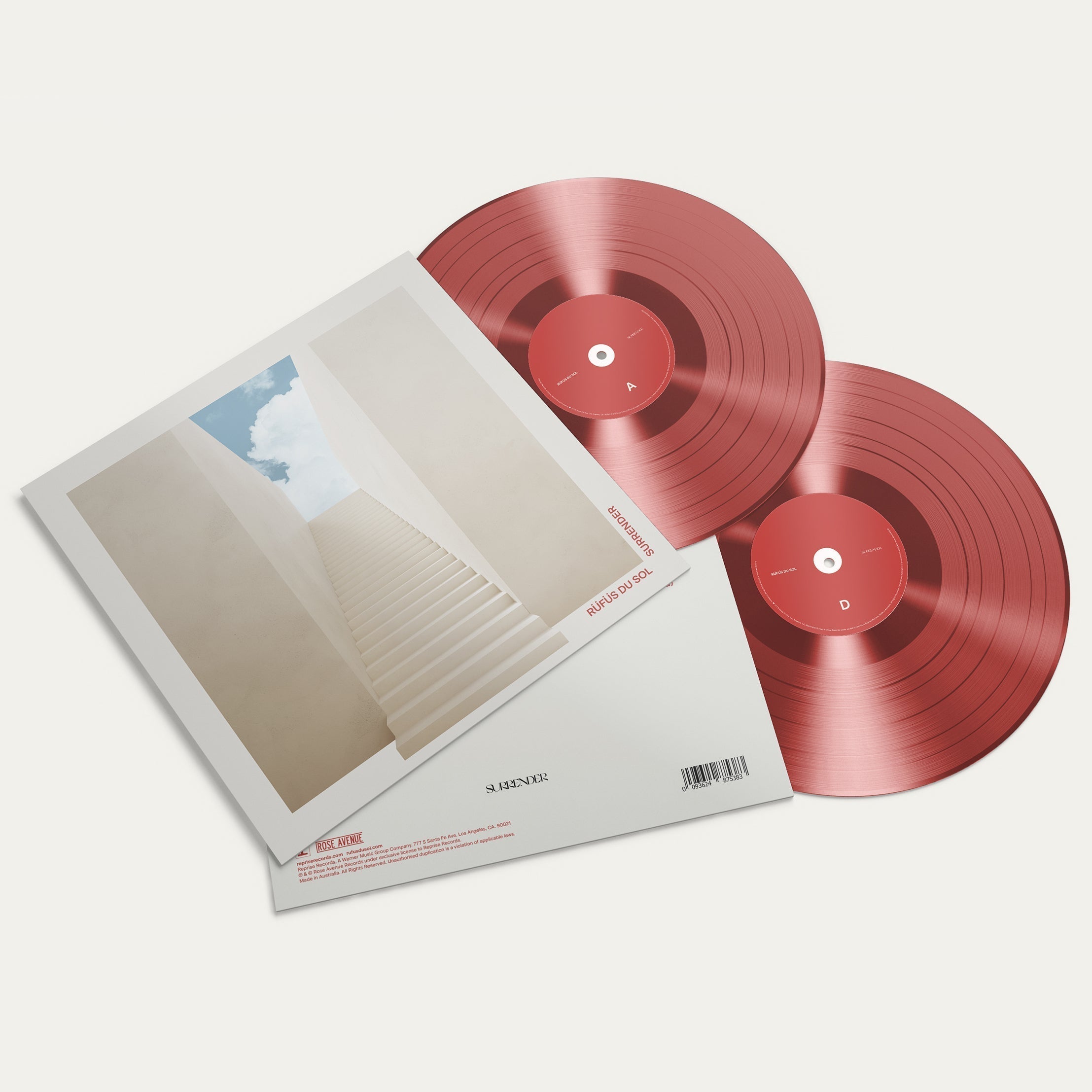 Rufus Du Sol - Surrender 2LP (red vinyl) Vinyl