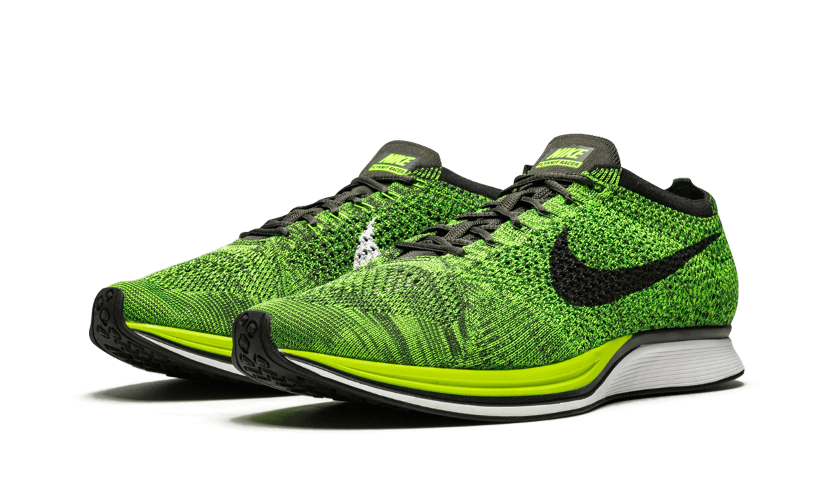 Flyknit Racer "Volt Sequoia" 526628 731