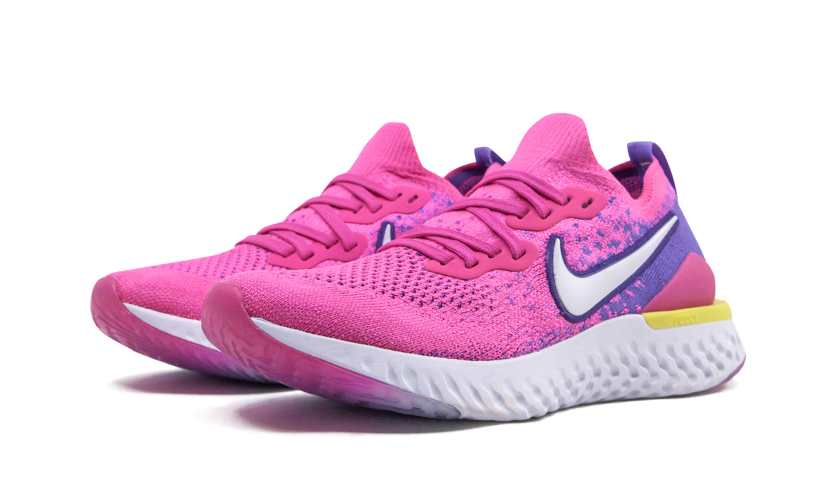 EPIC REACT FLYKNIT 2 WMNS "Laser Fuchsia Pulse" CK0821 600