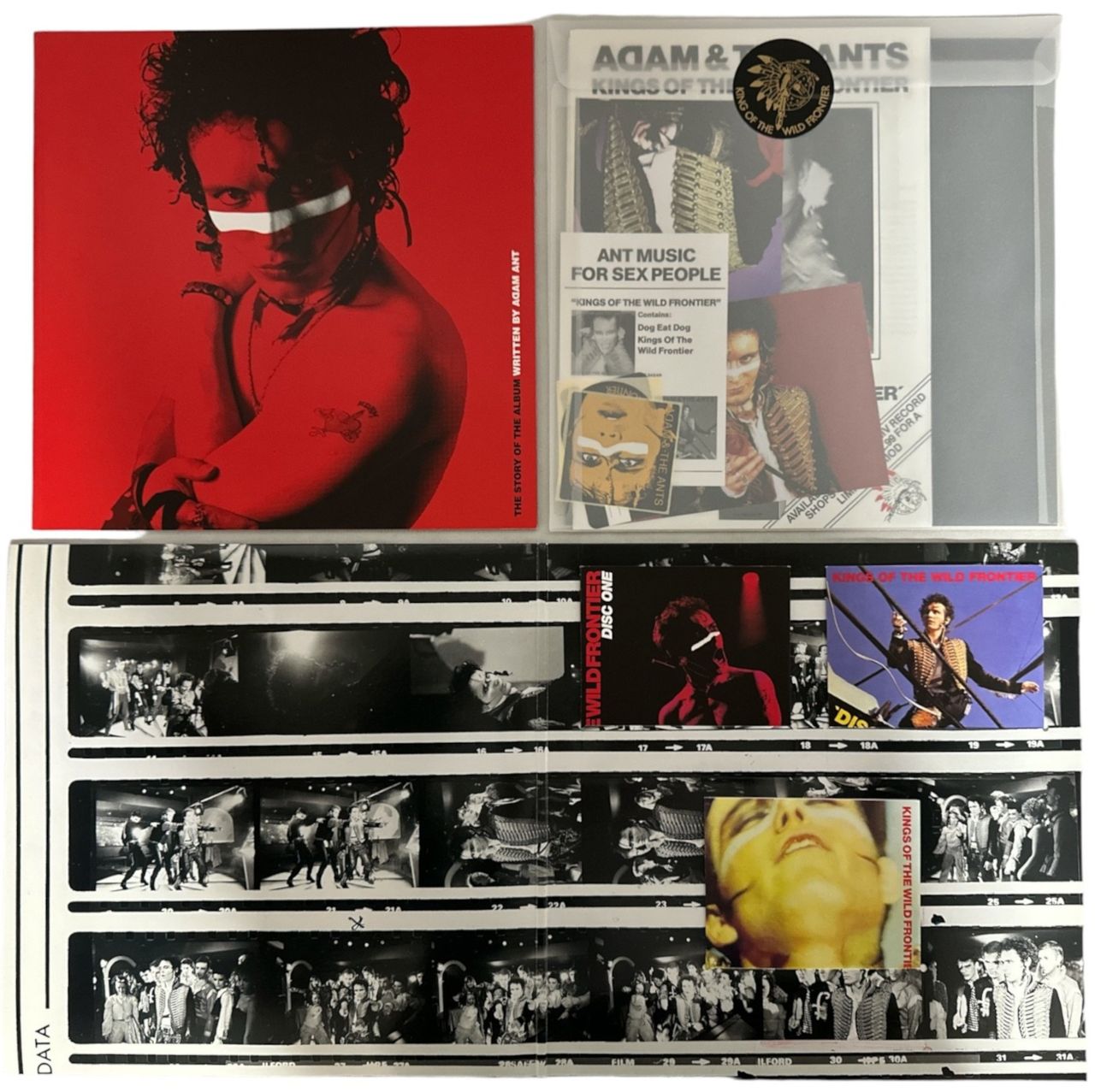 Adam & The Ants Kings Of The Wild Frontier UK Box set