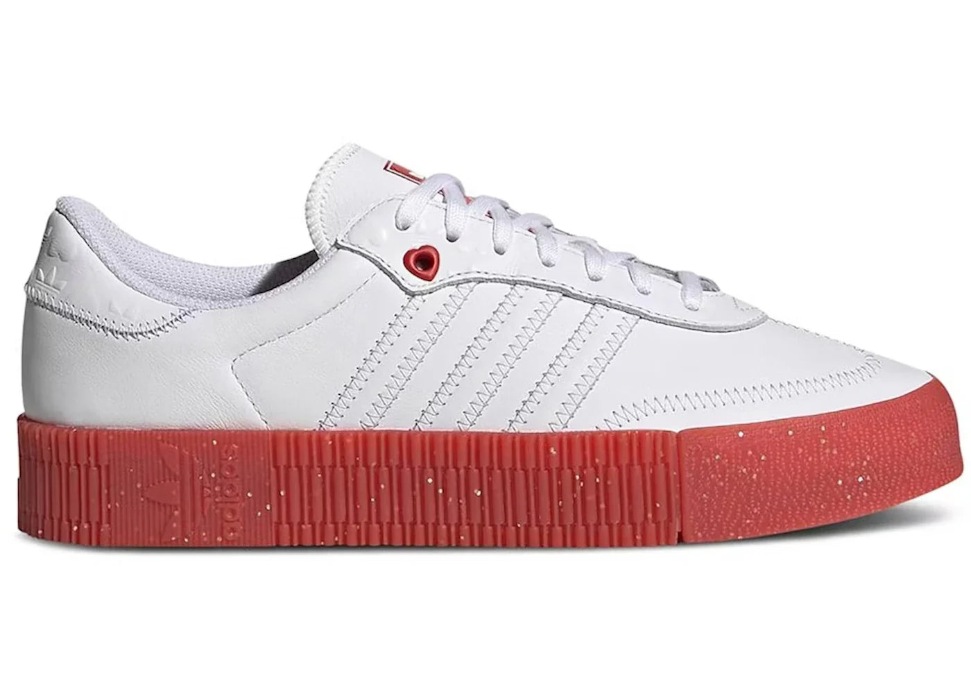 adidas Sambarose White Scarlet (Women's)