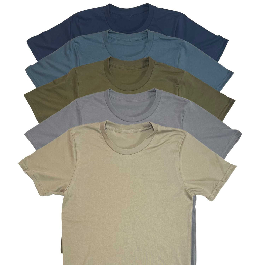 Made In USA Everyday T-Shirt | 5 Pack Solids