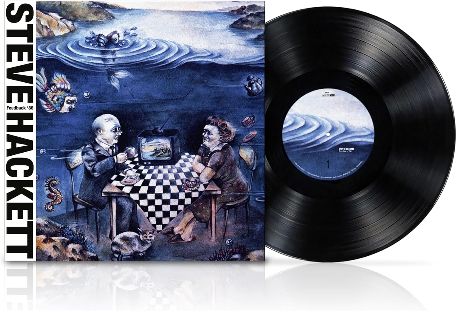 Steve Hackett Feedback '86 Vinyl LP 2024