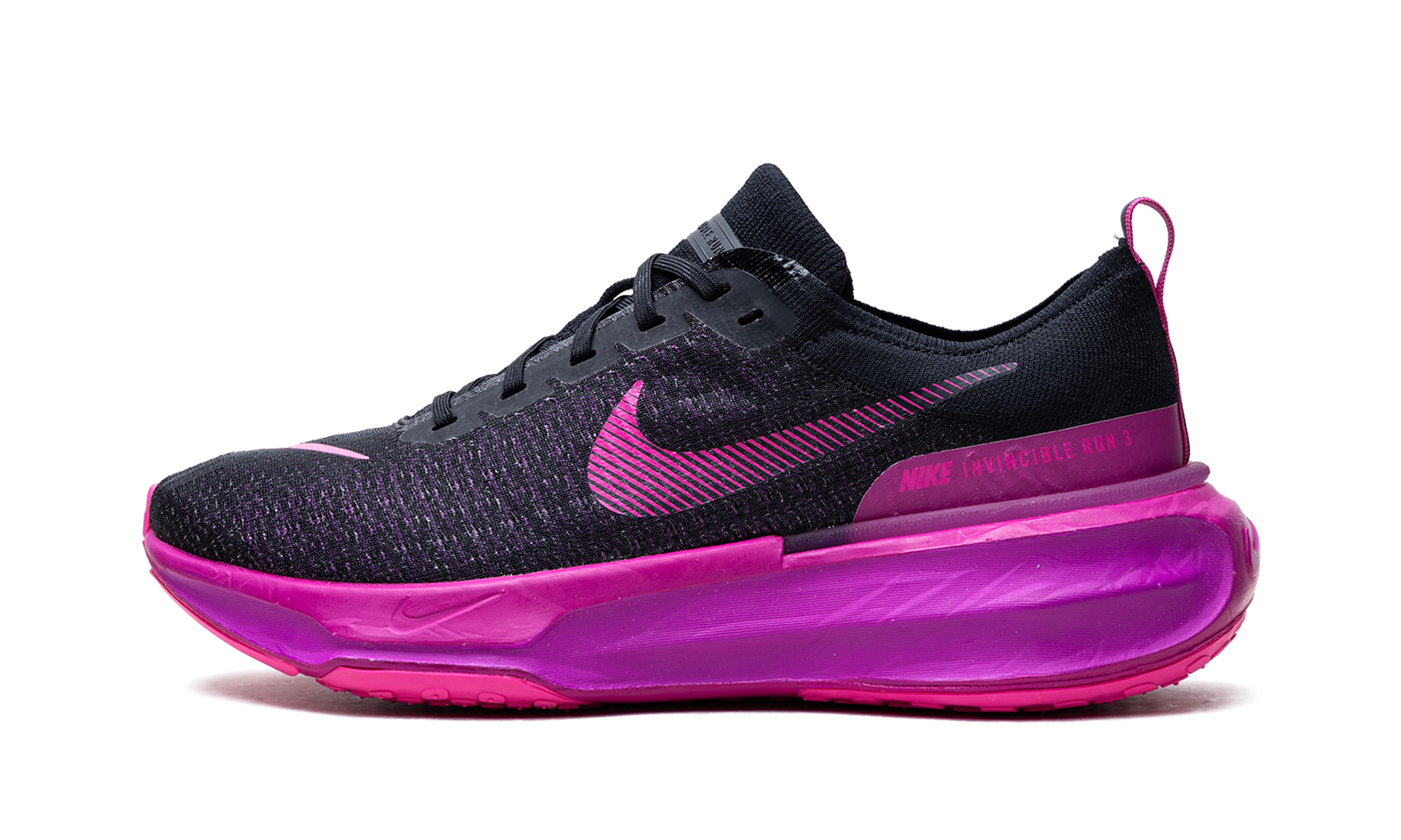ZoomX Invincible Run Flyknit 3 "Black / Vivid Purple" DR2615 006