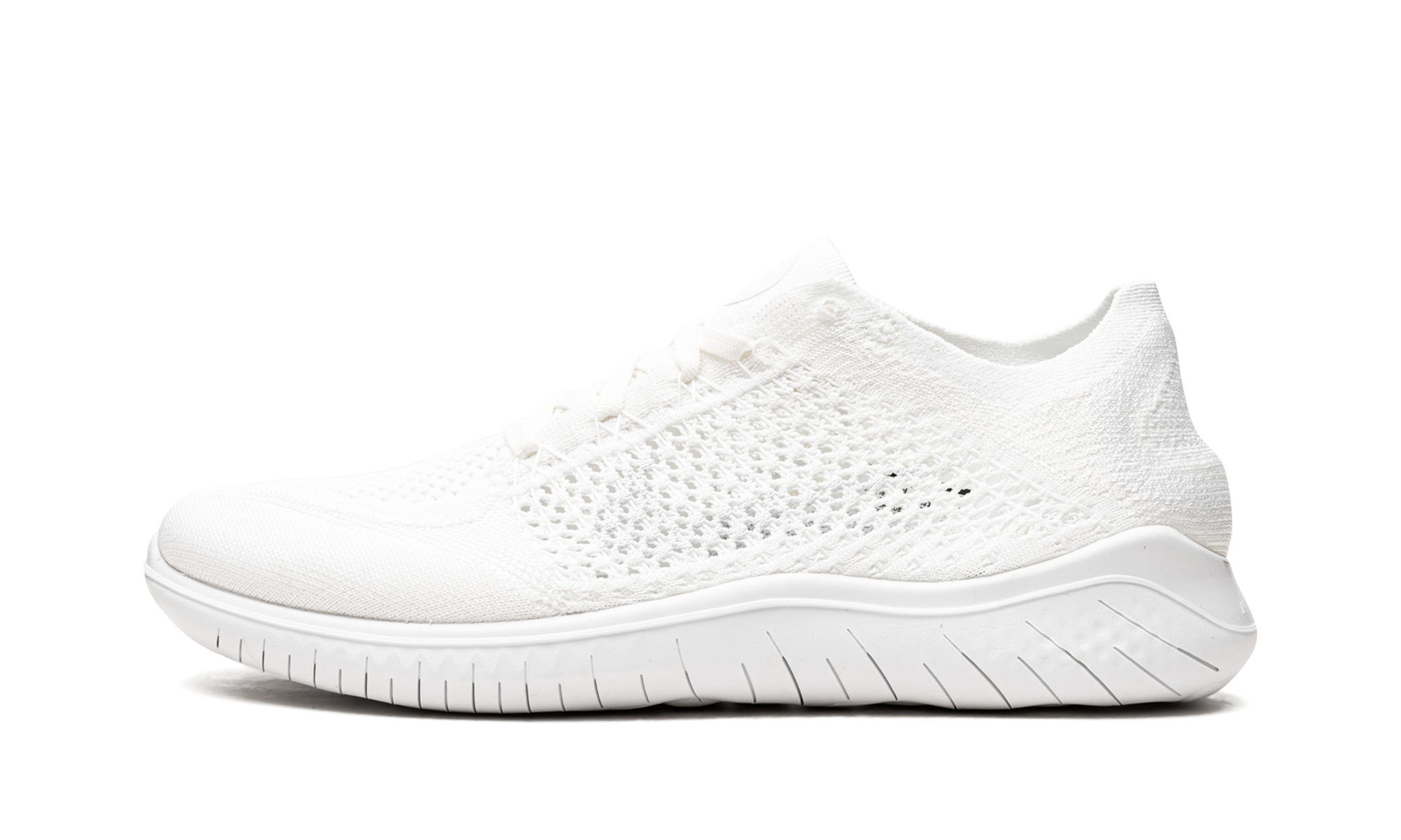 Free RN Flyknit 2018 "Triple White" 942838 103