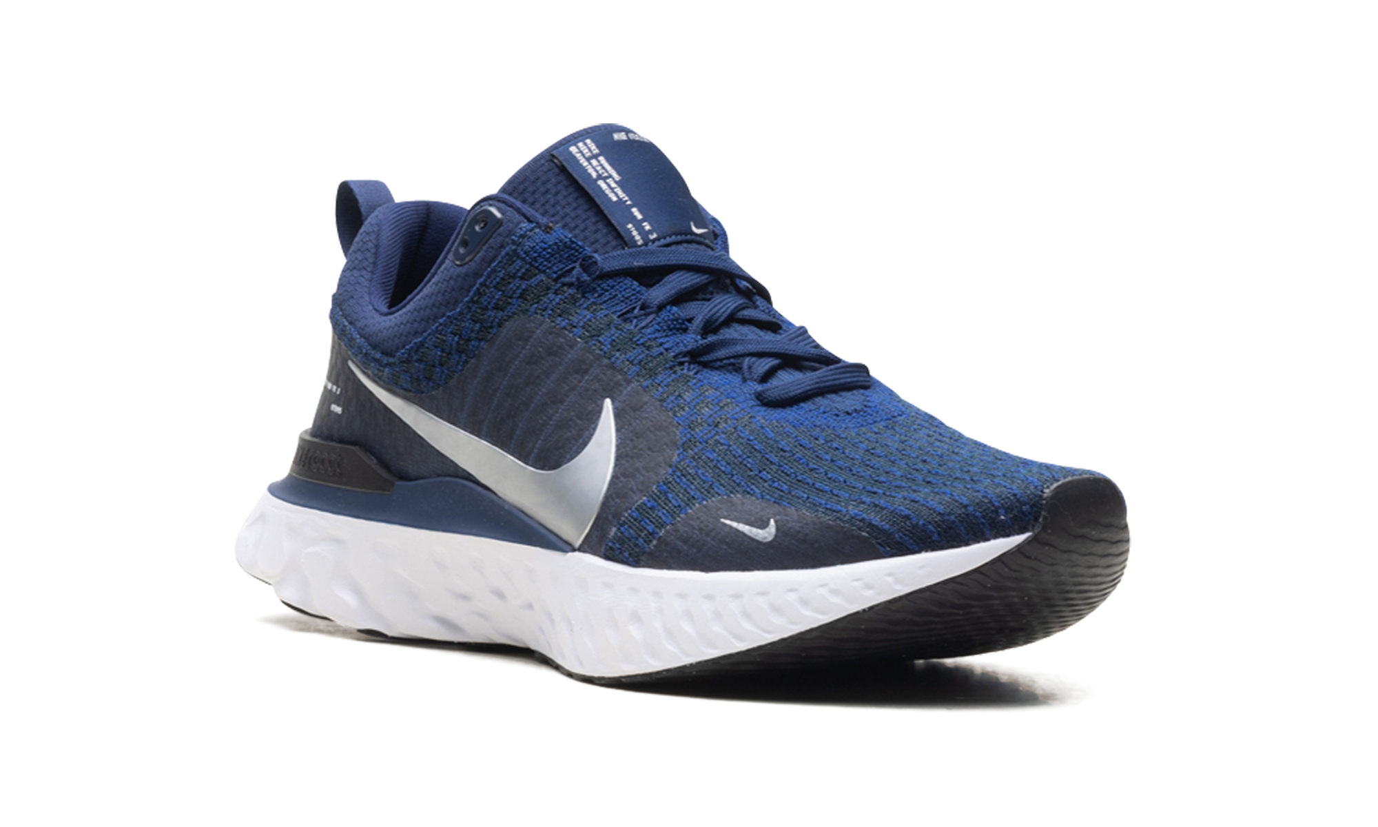 React Infinity Run Flyknit 3 "College Navy Metallic Silver" DZ3014 401