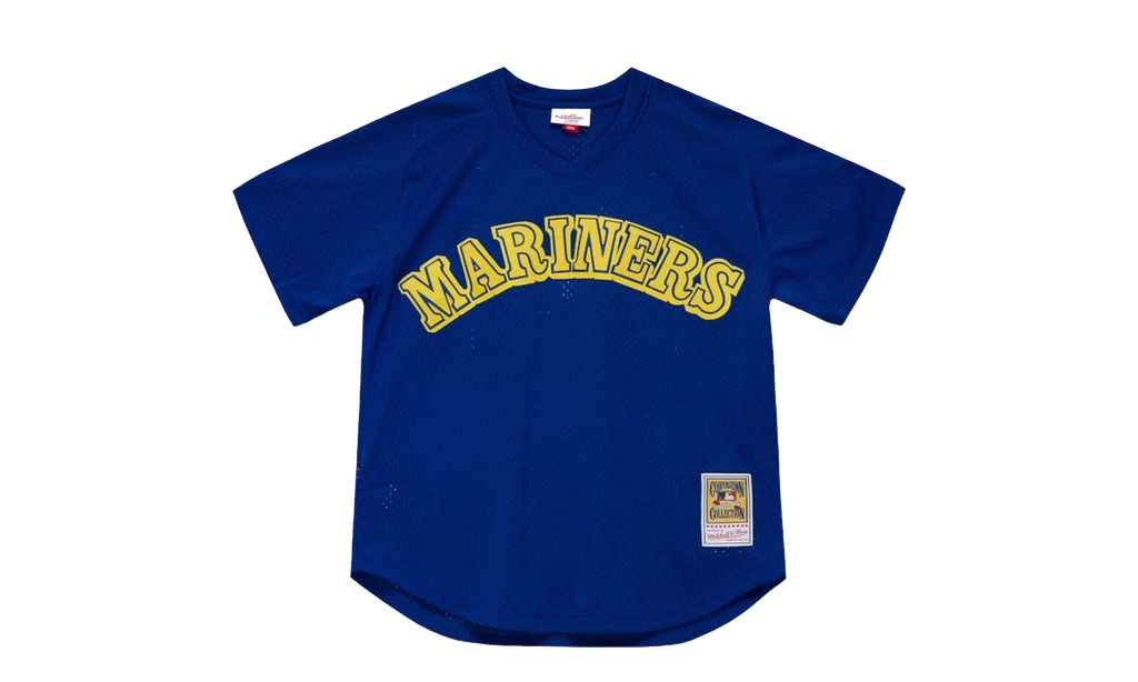 Authentic Ken Griffey Jr Seattle Mariners 1991 Pullover Jersey "Blue" ABPJ3081 SMA91KGJDKRY