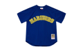 Authentic Ken Griffey Jr Seattle Mariners 1991 Pullover Jersey "Blue" ABPJ3081 SMA91KGJDKRY