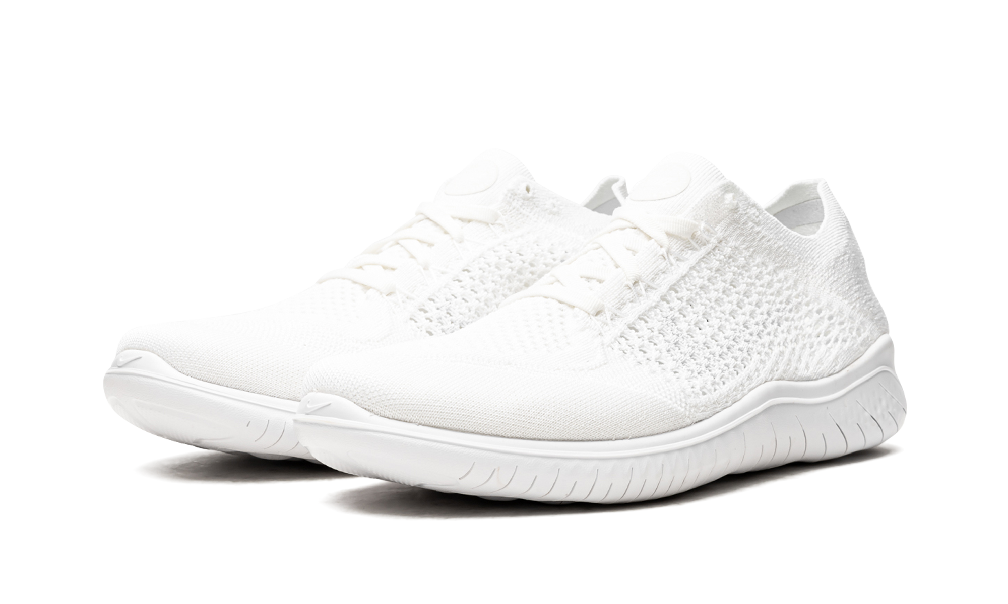 Free RN Flyknit 2018 "Triple White" 942838 103