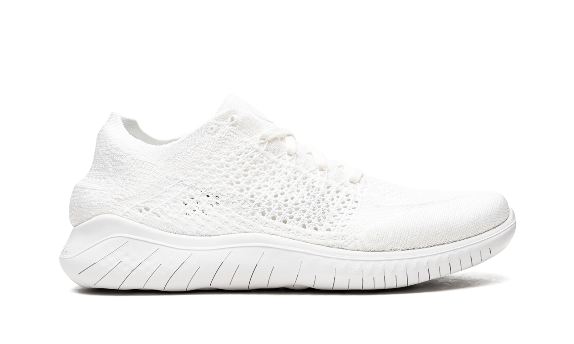 Free RN Flyknit 2018 "Triple White" 942838 103
