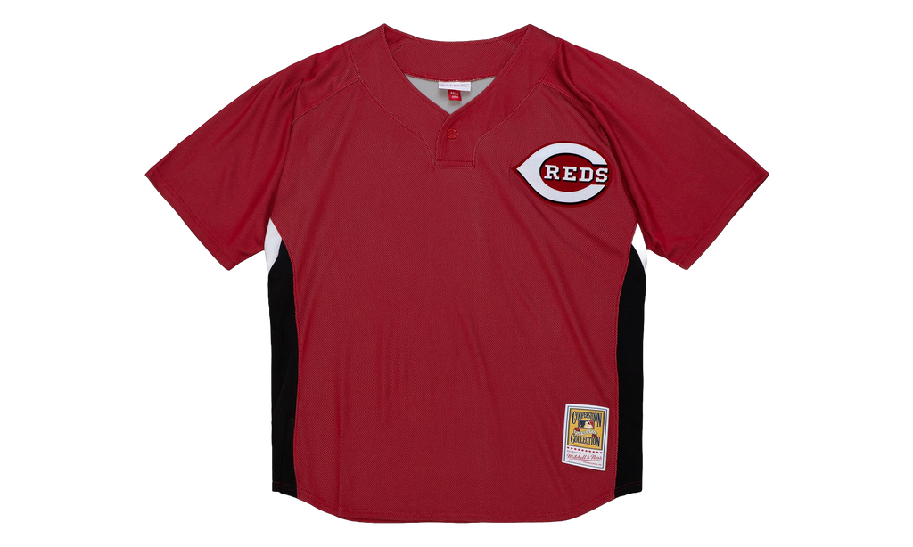 MLB AUTHENTIC BP PULLOVER JERSEY "REDS 2007 KEN GRIFFEY JR" ABPJAC20010-CRENAVY07KGJ