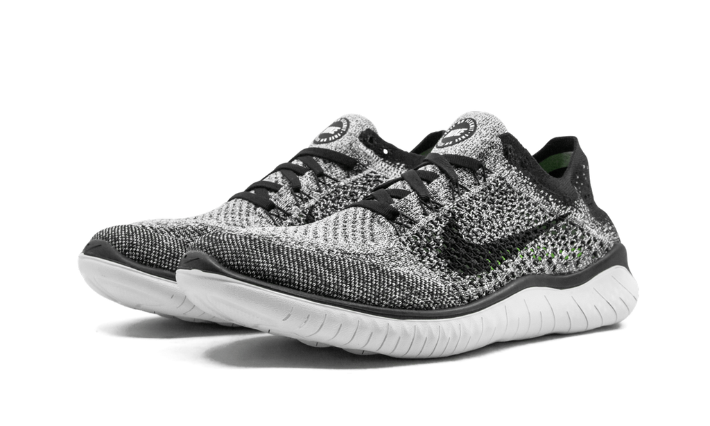 Free RN Flyknit 2018 "Oreo" 942838 101