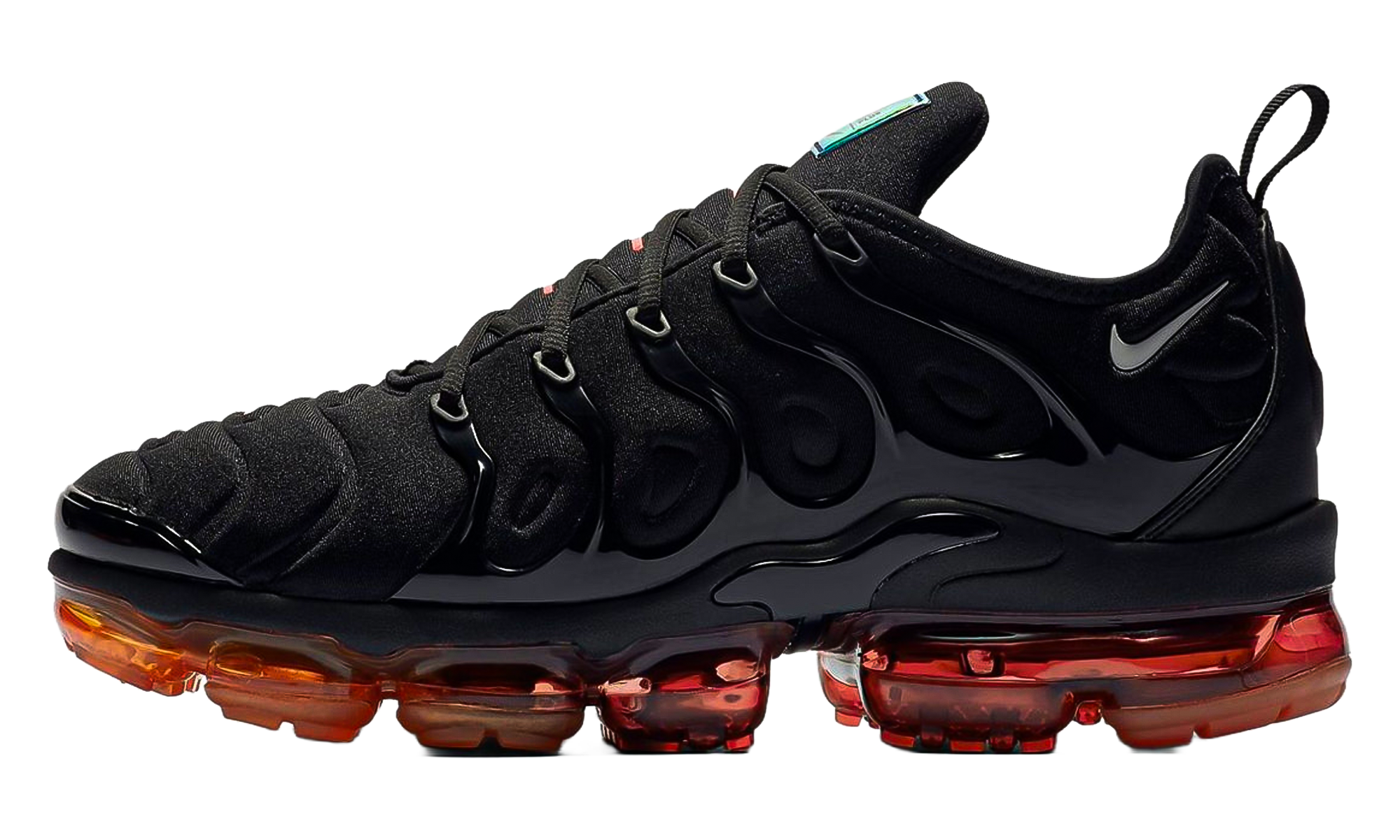 Air Vapormax Plus "Black / Light Smoke Grey / Magma Orange" CV1645 001