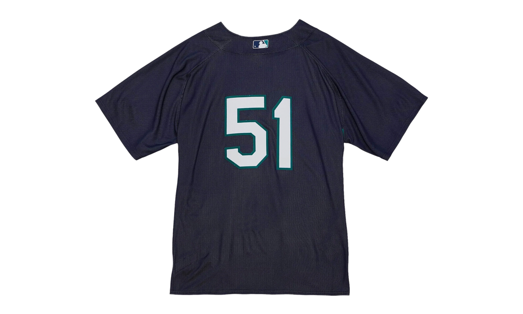 Authentic Ken Griffey Jr Seattle Mariners 2010 BP Jersey "Black" ABPJ5316 SMA10KGJMABL