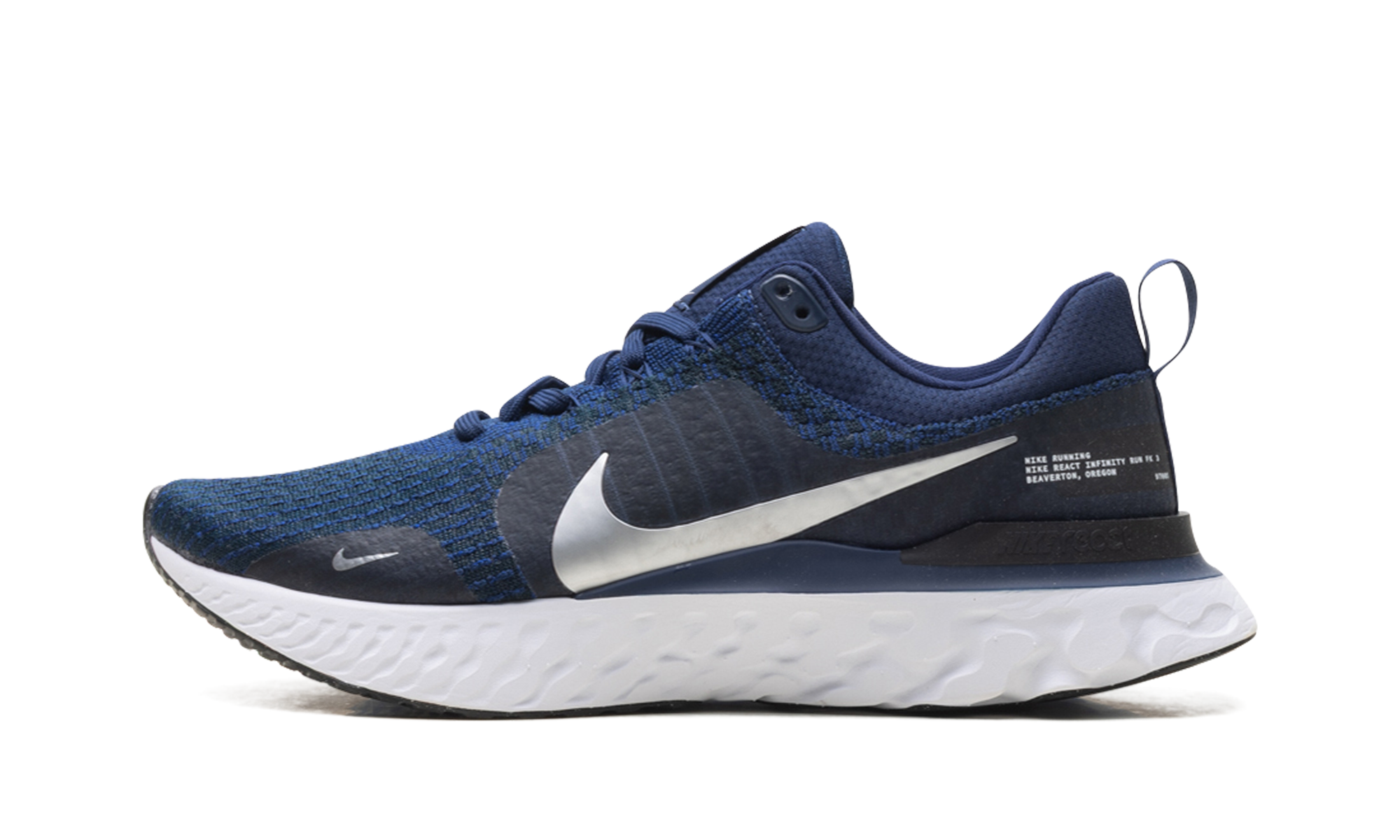 React Infinity Run Flyknit 3 "College Navy Metallic Silver" DZ3014 401