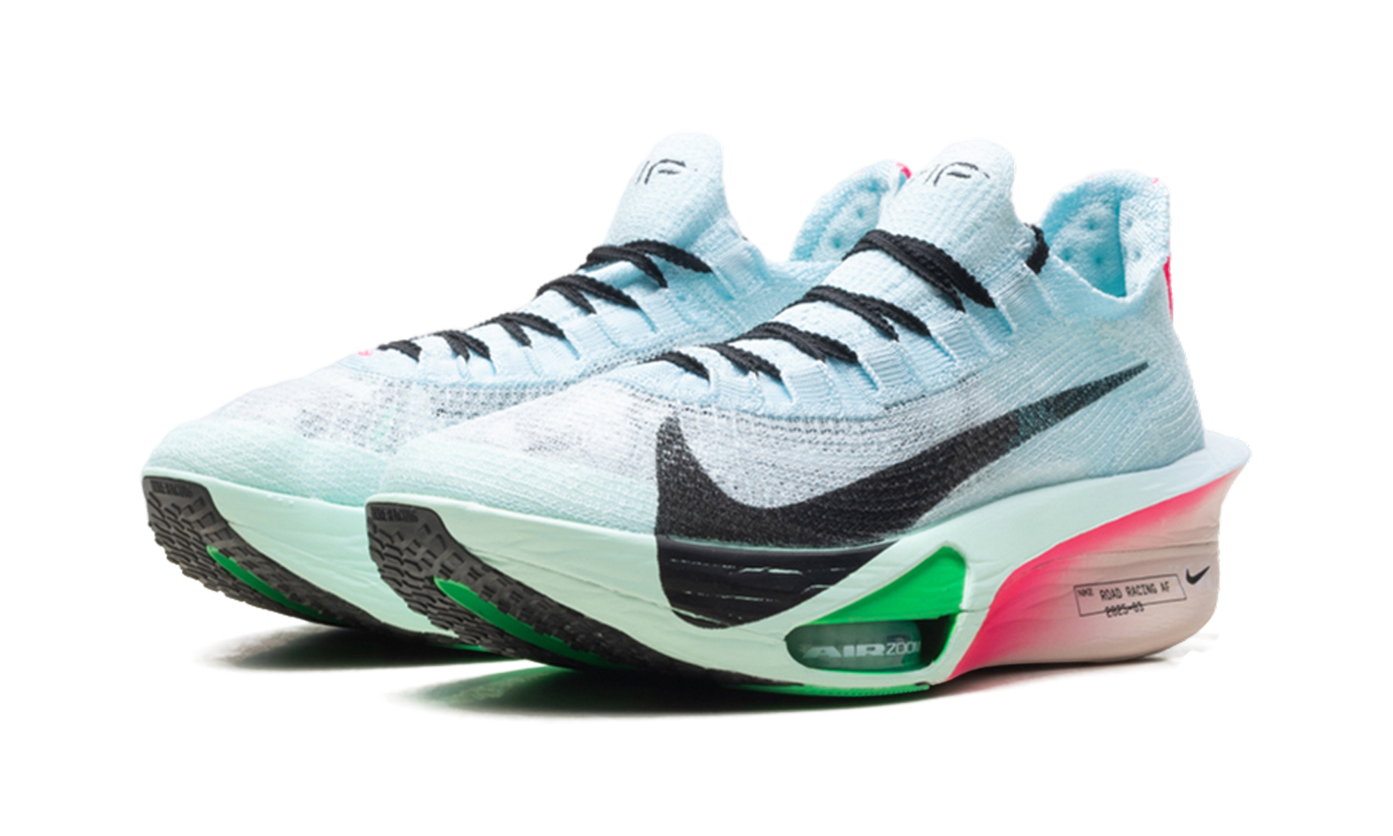 Air Zoom Alphafly Next% 3 WMNS "Glacier Blue Mint Foam Green Shock Black" FD8315 400