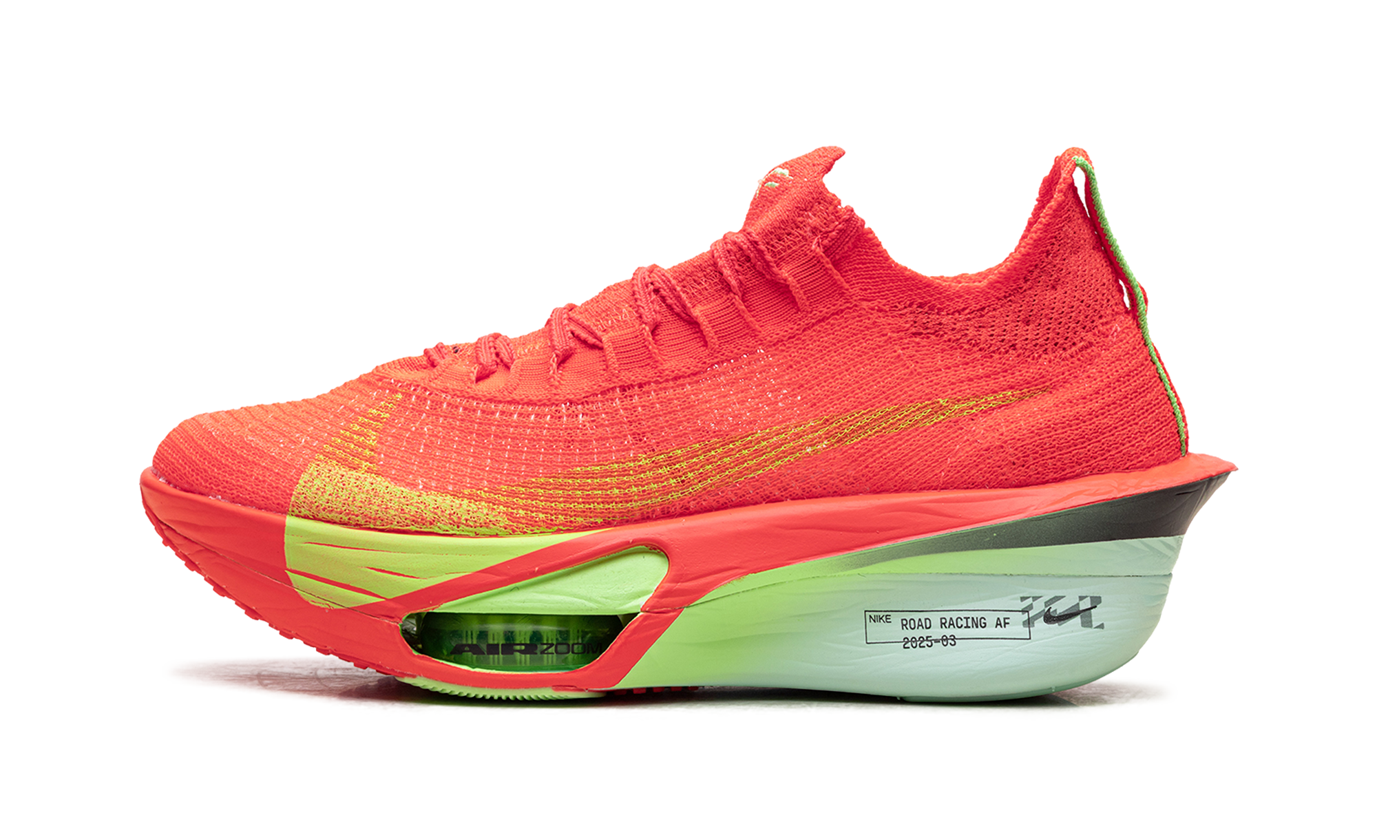 ZoomX AlphaFly 3 WMNS "Bright Crimson Lime Blast" FD8315 600