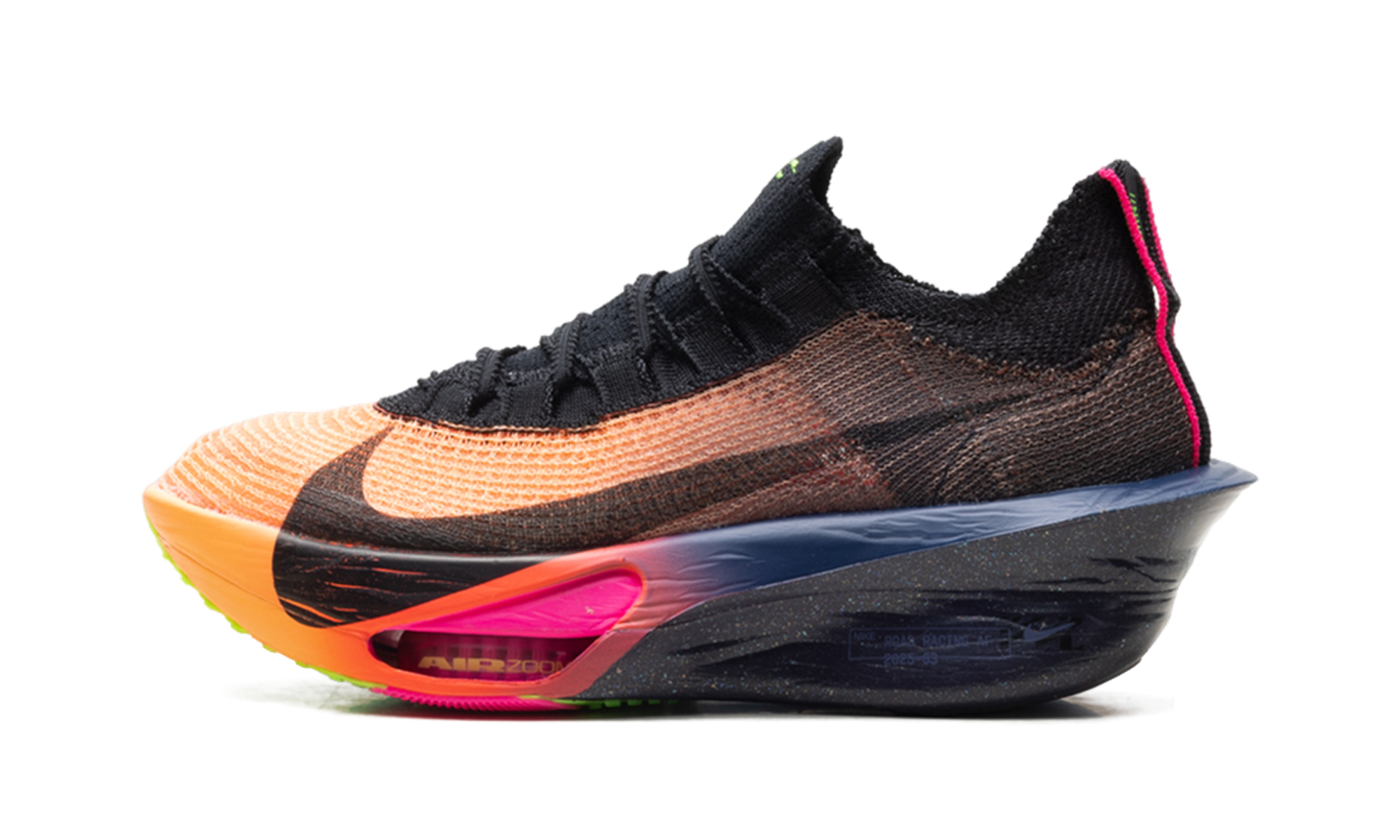 Nike ZoomX AlphaFly 3 "Orange Pulse / Purple Dynasty" IO9573 800