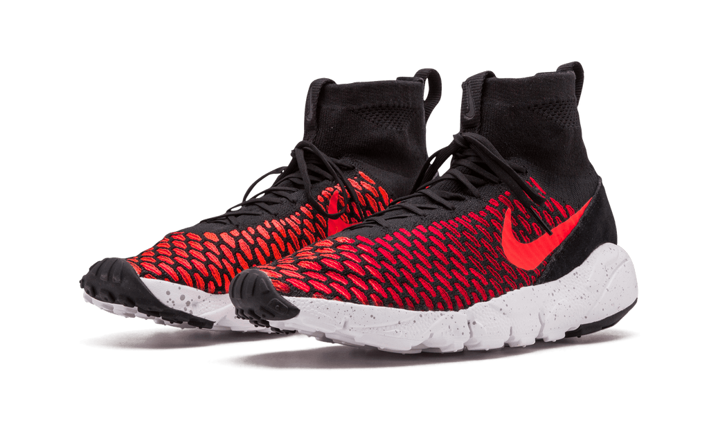Air Footscape Magista Flyknit "Black Gym Red" 816560 002