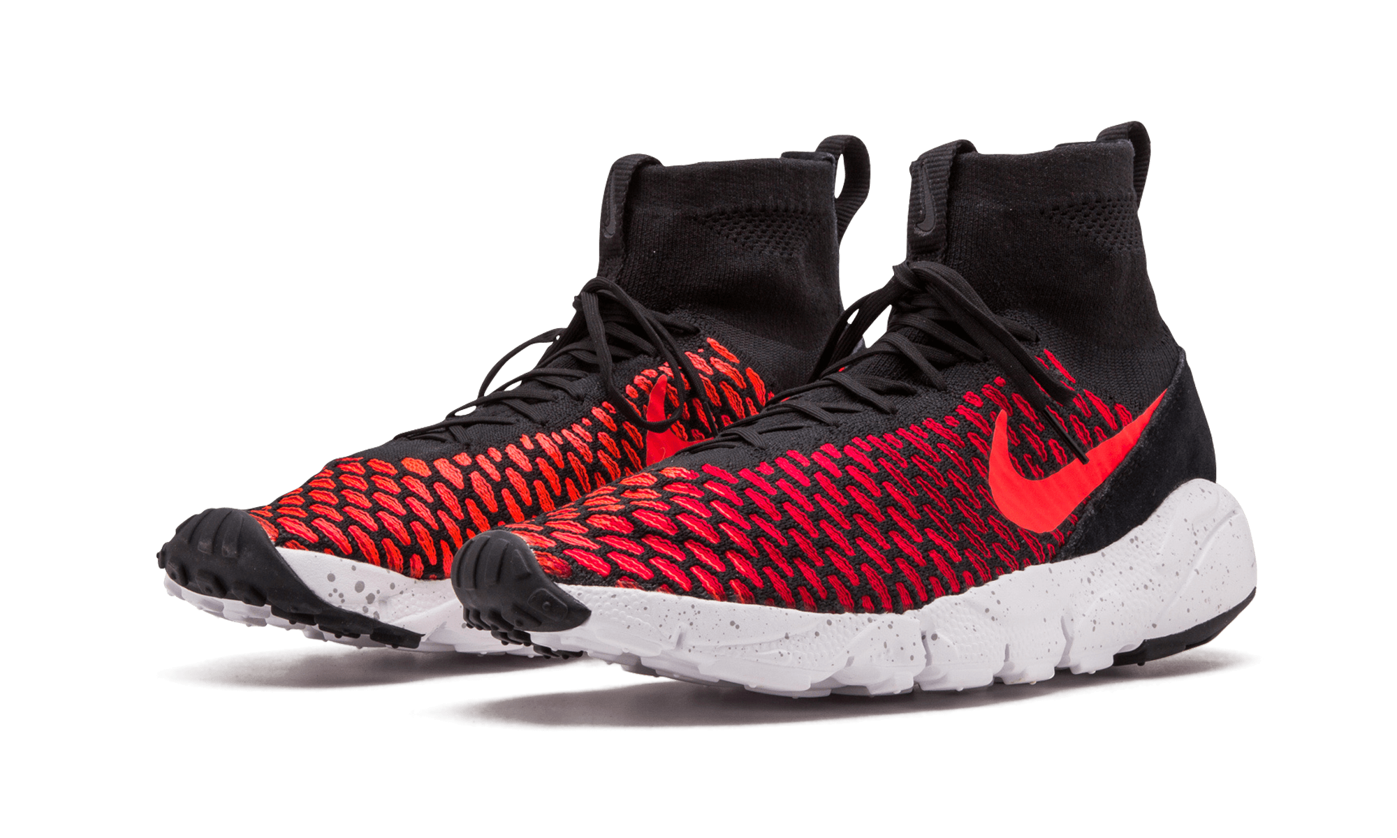 Air Footscape Magista Flyknit "Black Gym Red" 816560 002