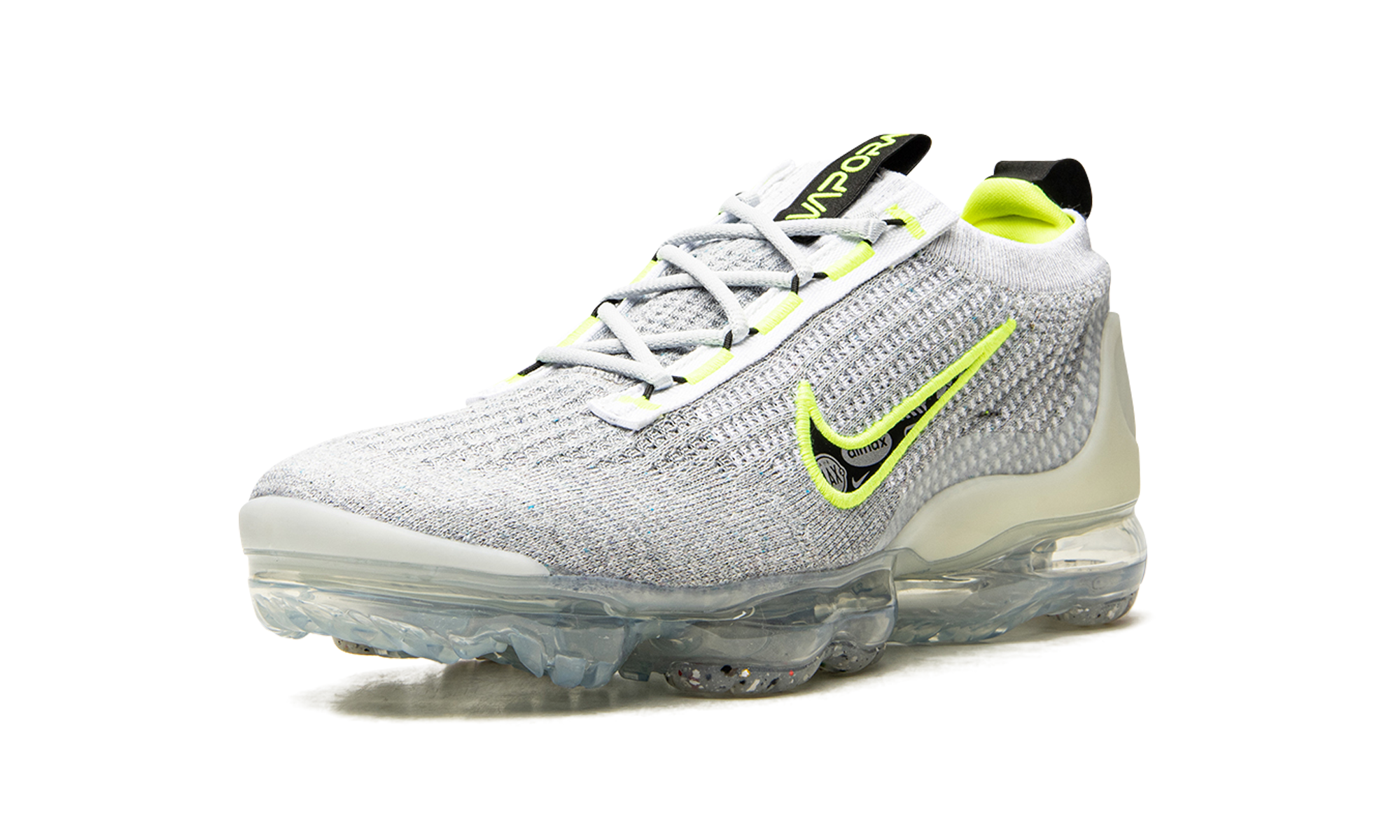 Air Vapormax 2021 Flyknit "'Logo Pack - Wolf Grey Volt'" DH4085 001