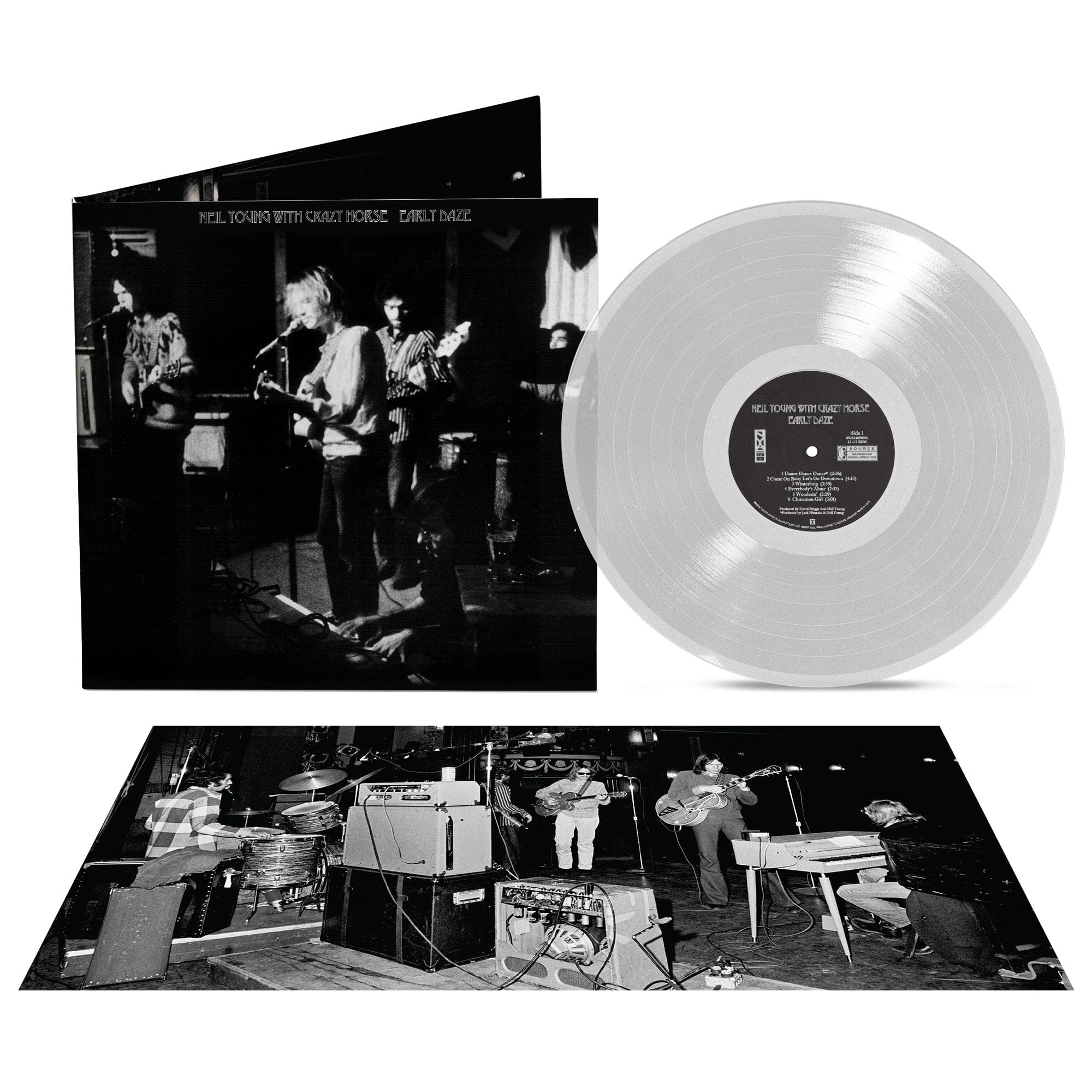 Neil Young & Crazy Horse - Early Daze LP NEW CLEAR VINYL