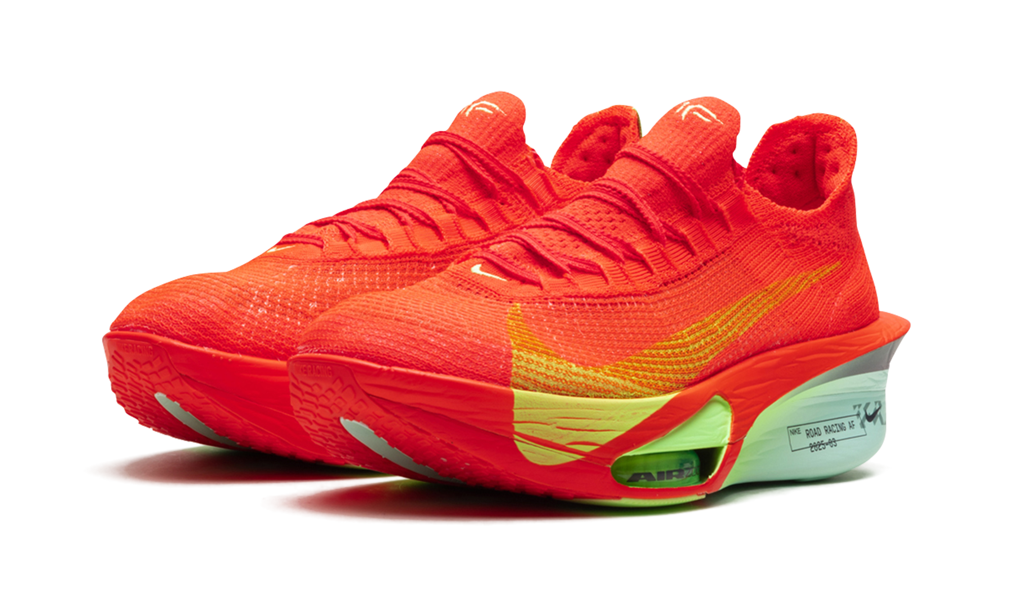 ZoomX AlphaFly 3 "Bright Crimson Lime Blast" FD8311 600