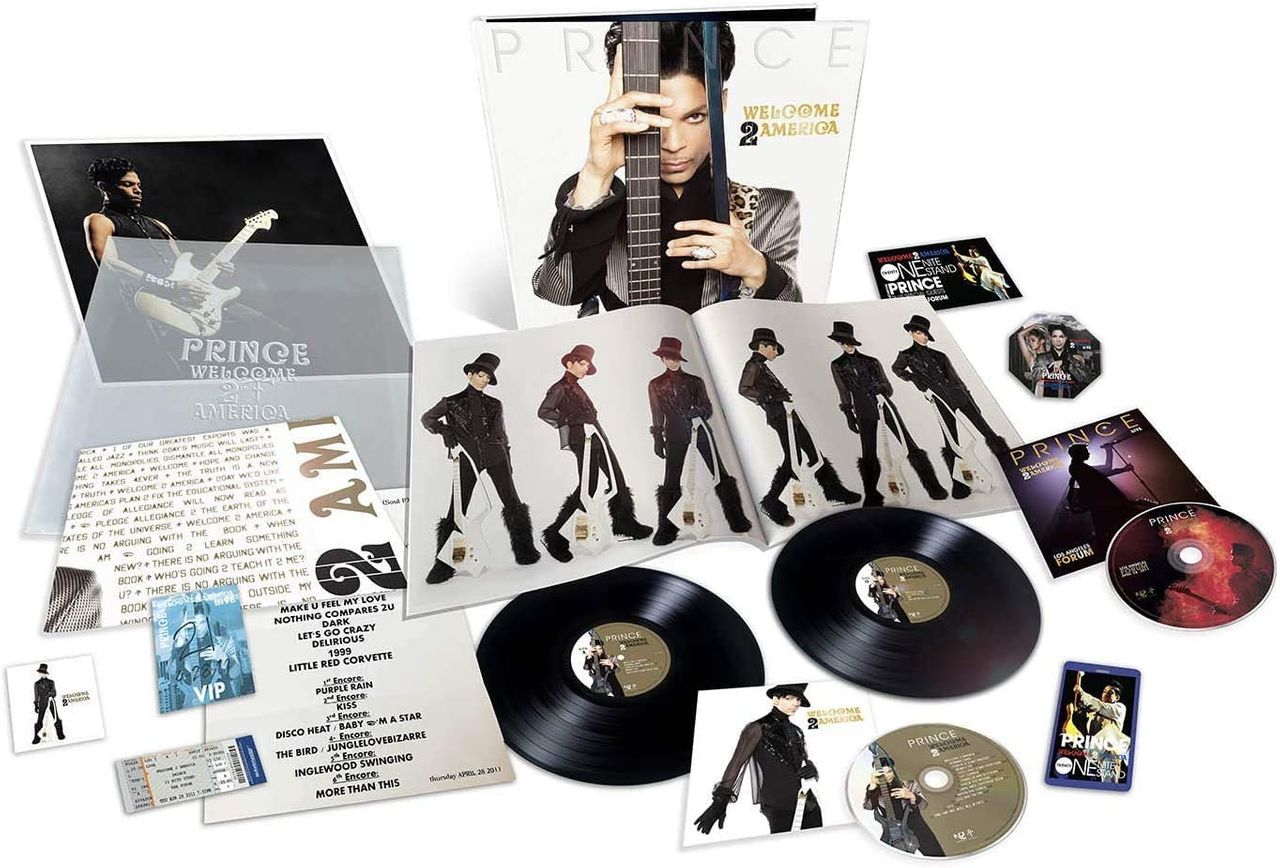 Prince Welcome 2 America - Deluxe Edition [2LP/1CD/Blu-Ray] - Sealed UK Box set