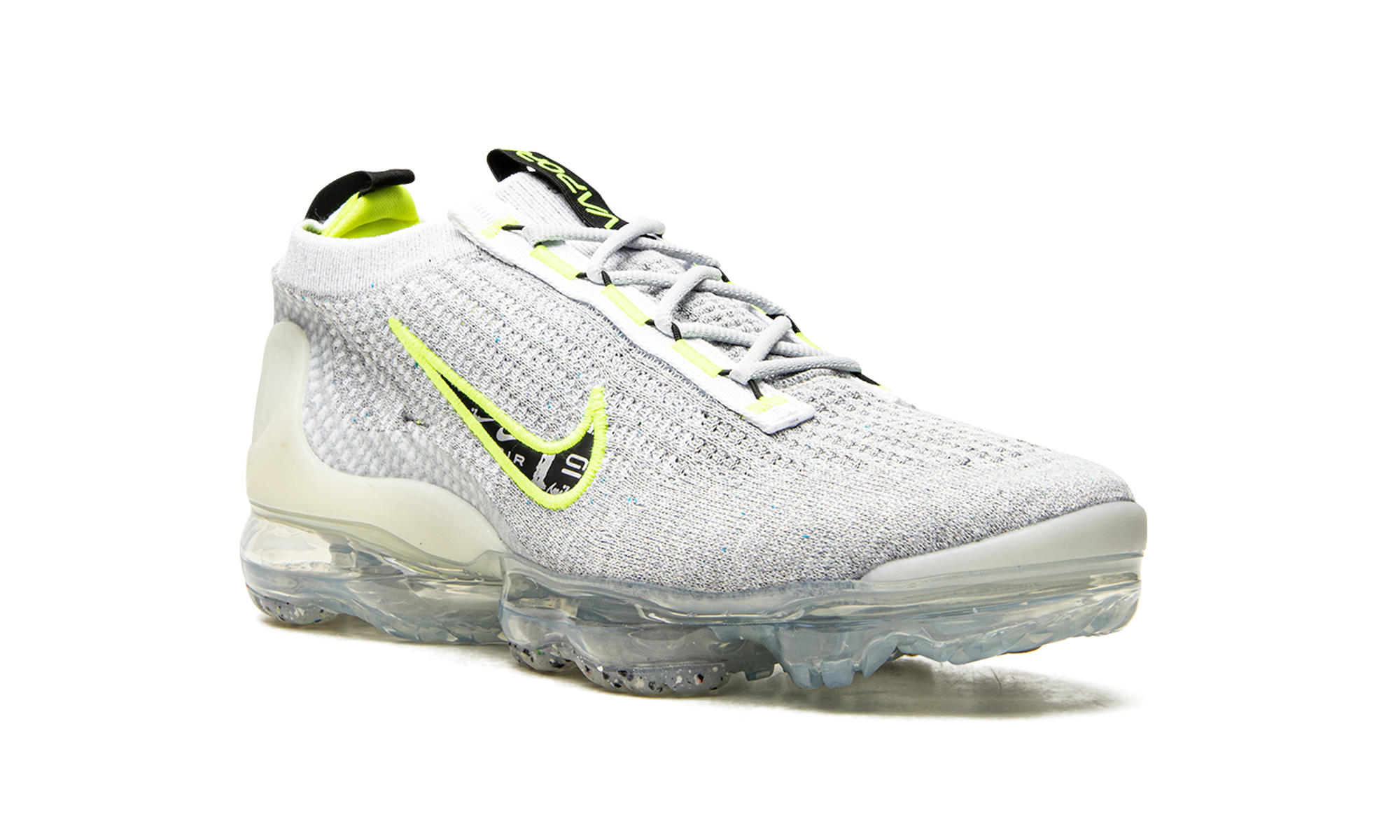 Air Vapormax 2021 Flyknit "'Logo Pack - Wolf Grey Volt'" DH4085 001