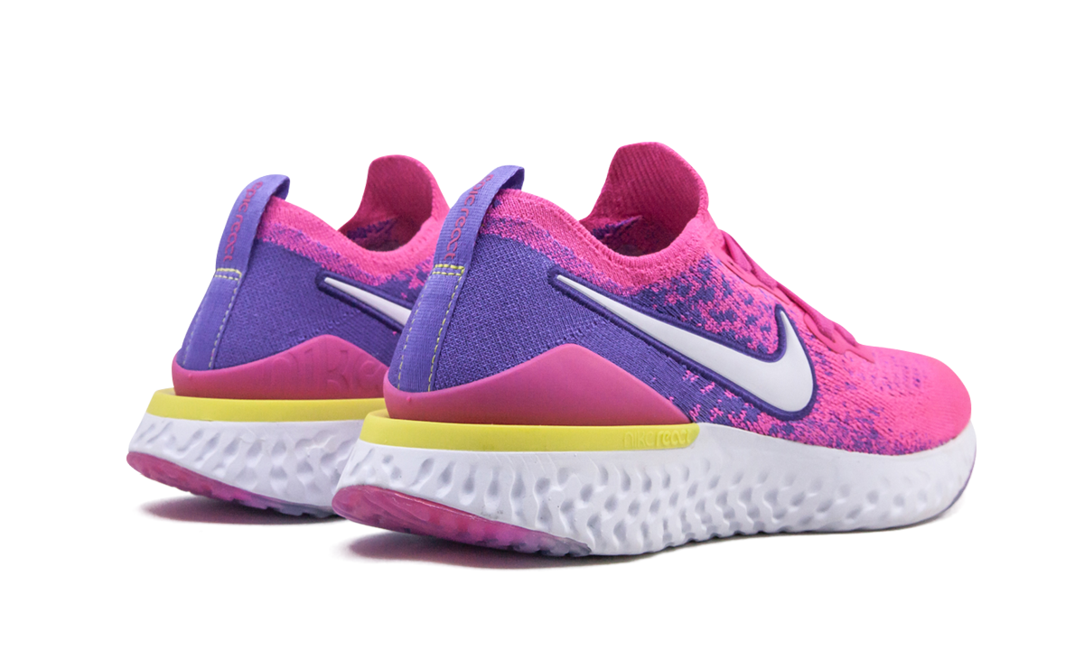 EPIC REACT FLYKNIT 2 WMNS "Laser Fuchsia Pulse" CK0821 600