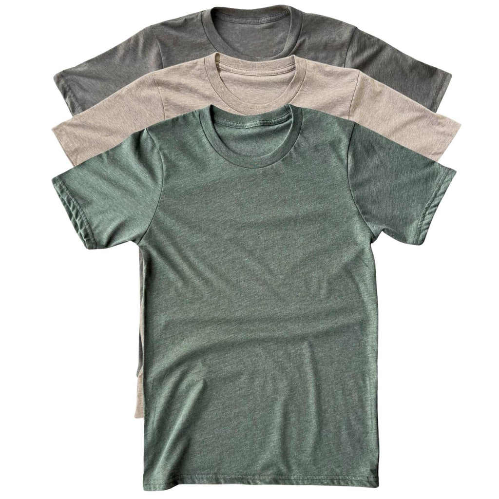 Made In USA Everyday T-Shirt | Backwoods 3 Pack