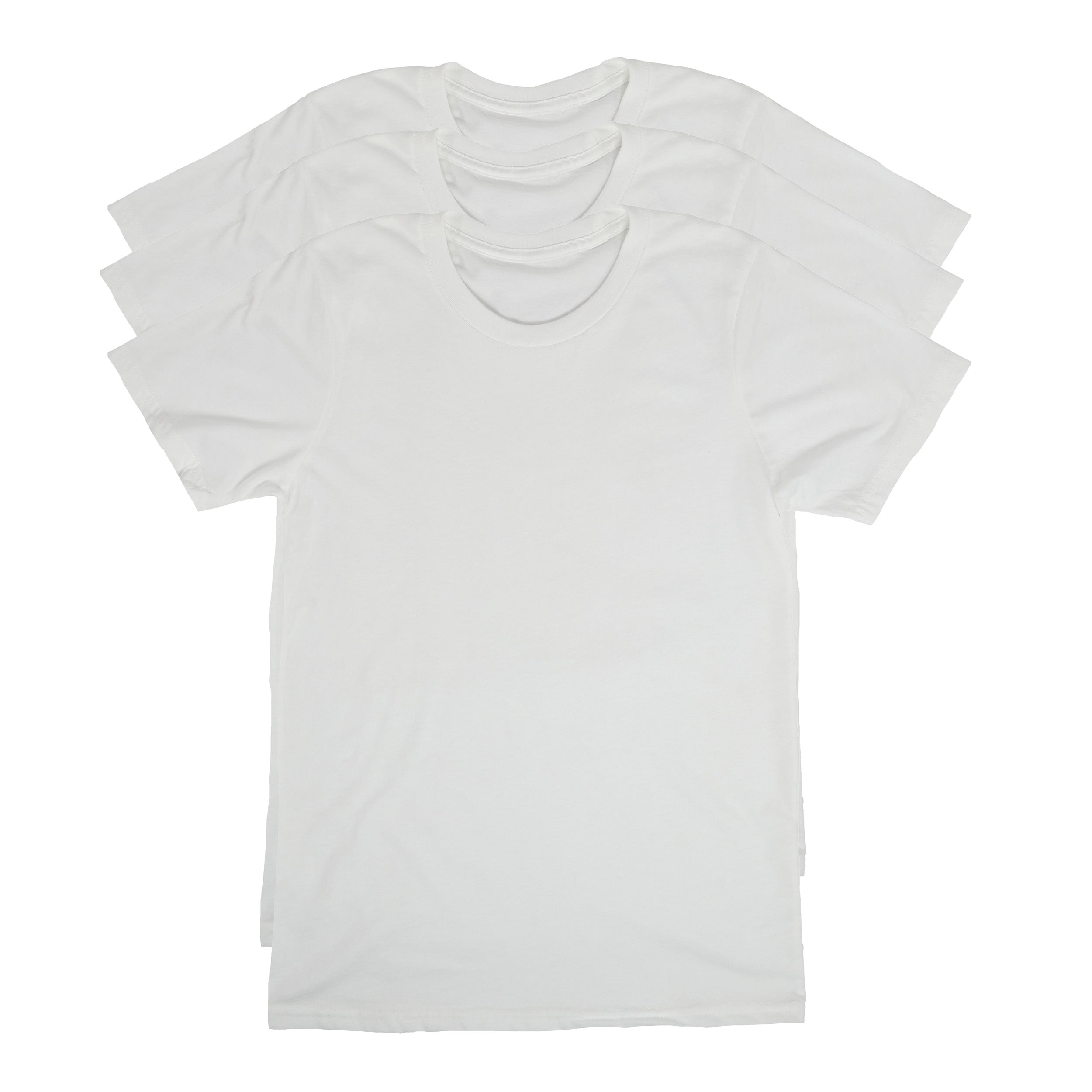 Made In USA Everyday T-Shirt | 3 Pack White